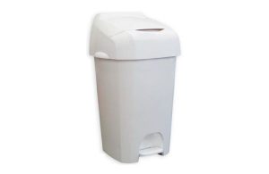 Nappy Hazardous bin white
